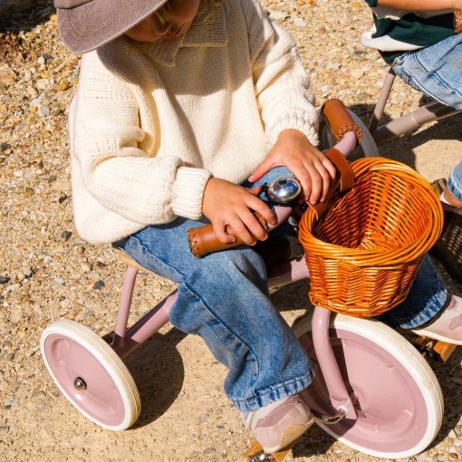 Triciclo vintage rosa BANWOOD Eco BW-TRIKE-DUSTYPINK