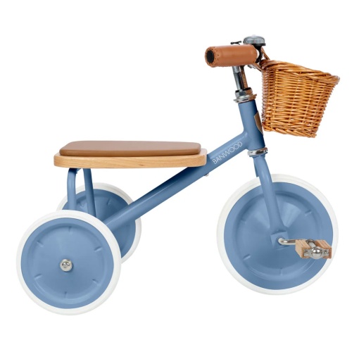 Triciclo vintage azul BANWOOD Eco BW-TRIKE-BLUE