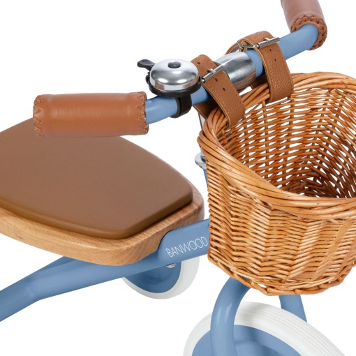 Triciclo vintage azul BANWOOD Eco BW-TRIKE-BLUE