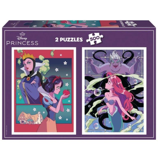 Puzzle EDUCA 2x500 peças Disney Princess