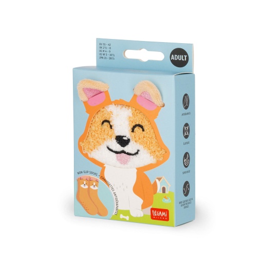 Meias antiderrapantes LEGAMI It's a Match! - corgi 35-42