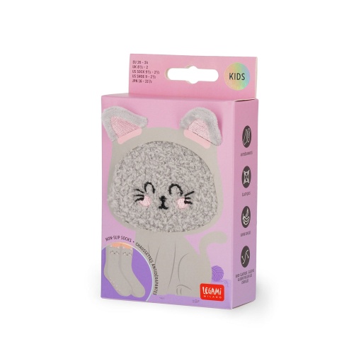 Meias antiderrapantes LEGAMI It's a Match! - kitty 26-34