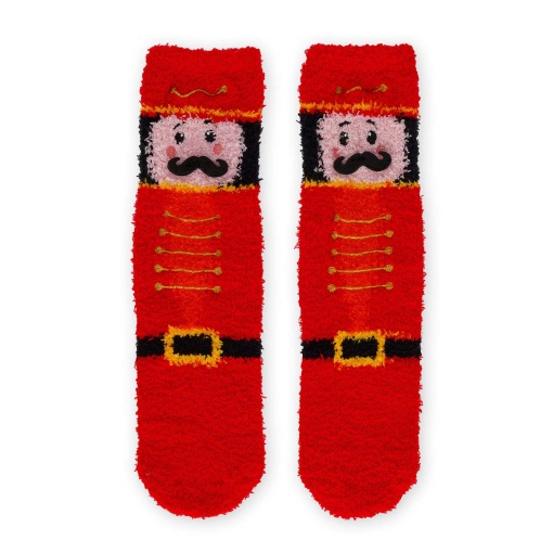 Meias antiderrapantes LEGAMI It's a Match! Natal - soldado quebra-nozes 35-42
