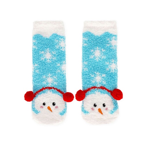 Meias antiderrapantes LEGAMI It's a Match! Natal - boneco de neve 26-34