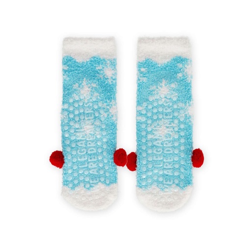 Meias antiderrapantes LEGAMI It's a Match! Natal - boneco de neve 26-34