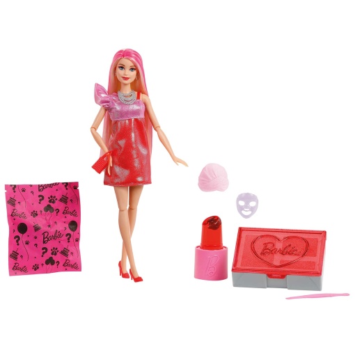 Barbie Party Unboxed gato preto MATTEL JFG68/JFY68