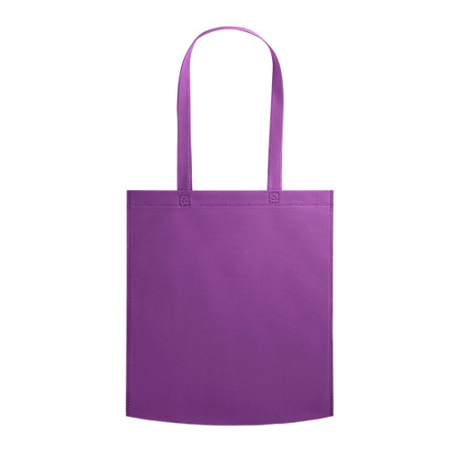 Saco TNT 38x41,5x8,5cm roxo com asas 75cm