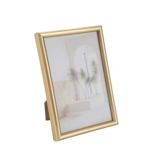 Moldura de plástico D'CASA 10x15cm dourado 309448