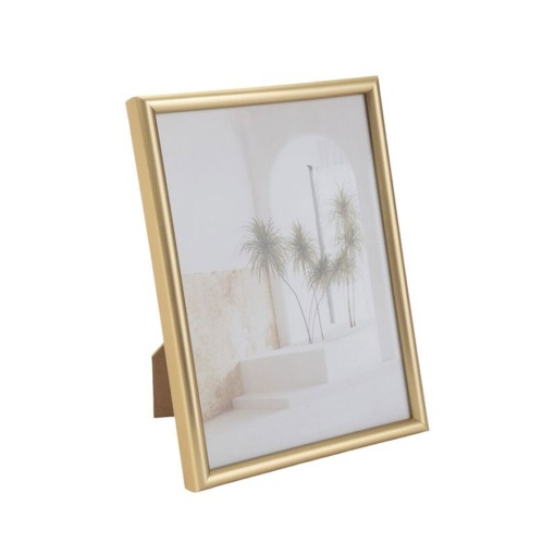 Moldura de plástico D'CASA 13x18cm dourado 309449