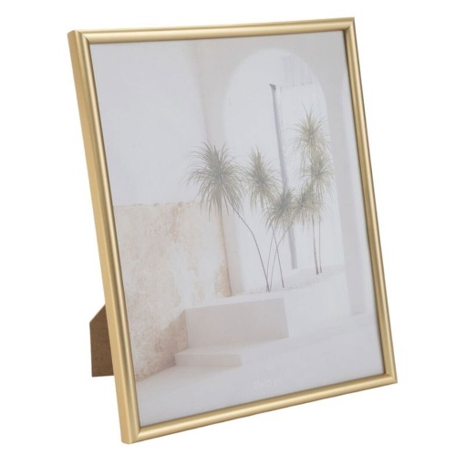 Moldura de plástico D'CASA 20x25cm dourado 309451