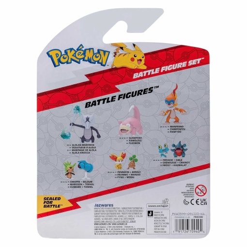Pokémon multipack 3 figuras - Honedge + Progradier + Bulbasaur