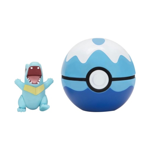 Pokémon Clip n'Go - Tododile + bola de mergulho