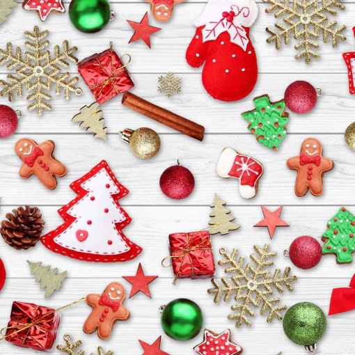 Papel de embrulho JOL Natal 70x100cm decorações natalícias