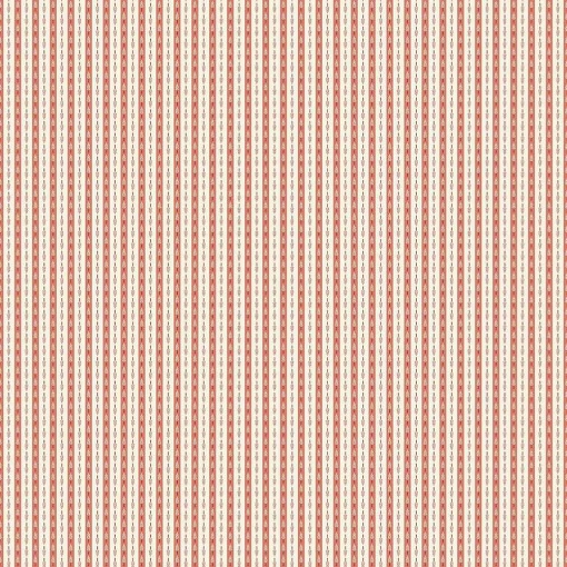 Tecido MAKOWER Heartland Harvest Stripe Red 1x1,12m