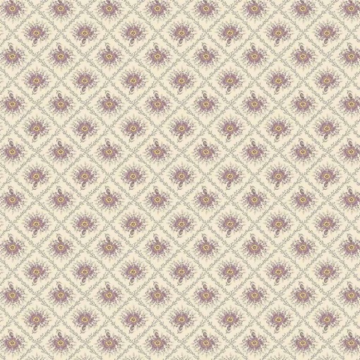 Tecido MAKOWER Wildflowers Trellis Pink 1x1,12m