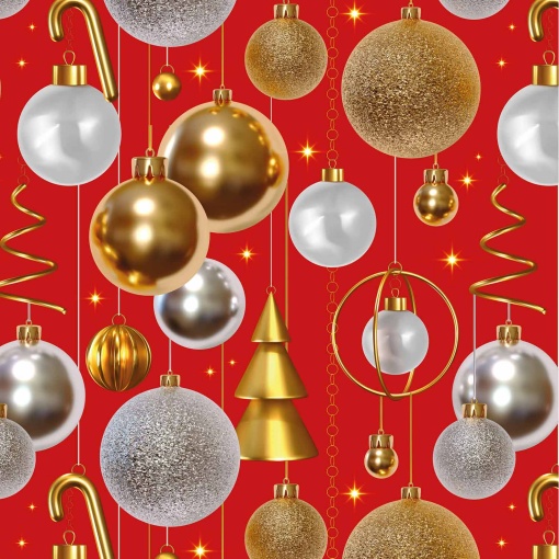 Papel de embrulho AMBAR Natal 70x100cm brilho de Natal