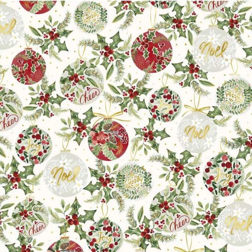 Tecido HILOGAR Joyful branco 1x1,10m