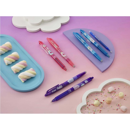 Frixion Sweet Paradise Clicker Erasable Roller 0.7mm Light Blue