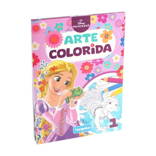DISNEY Princesas arte colorida - 1 EUROPRICE