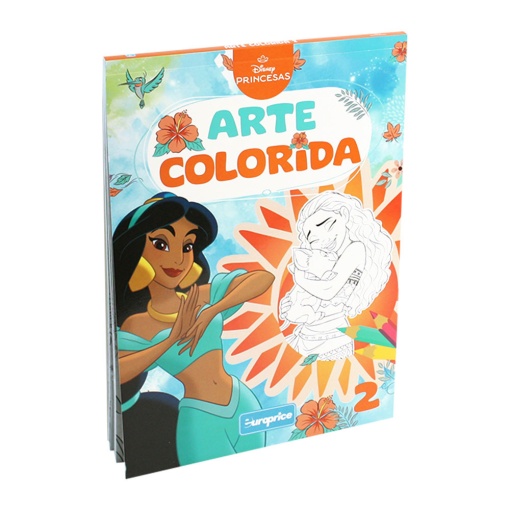 DISNEY Princesas arte colorida - 2 EUROPRICE