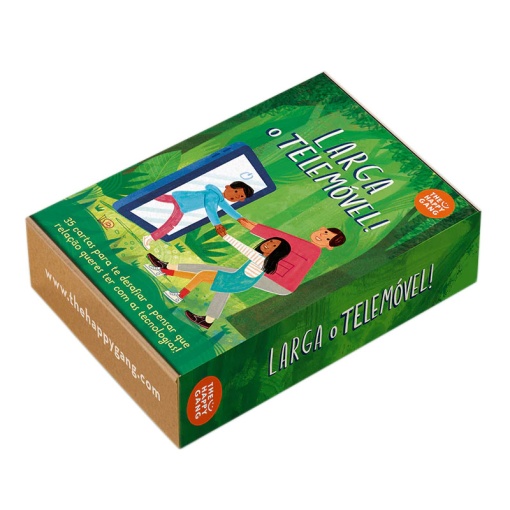 Flashcards - larga o telemóvel THE HAPPY GANG