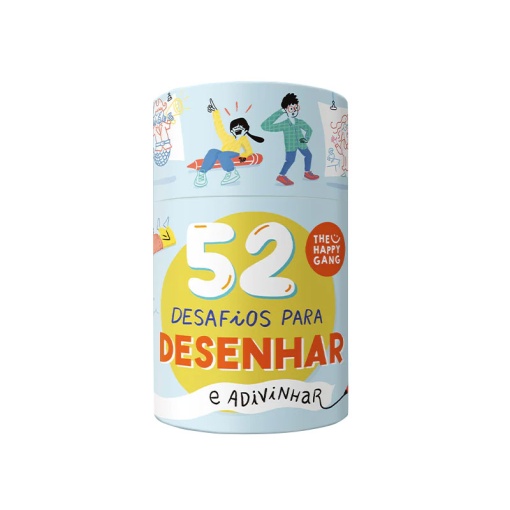 52 desafios - desafios para desenhar THE HAPPY GANG
