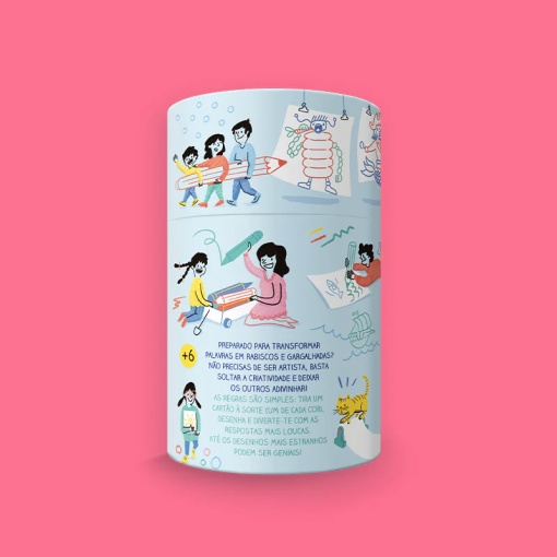 52 desafios - desafios para desenhar THE HAPPY GANG