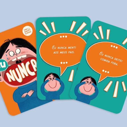 Desbloqueadores de conversa - eu nunca... THE HAPPY GANG