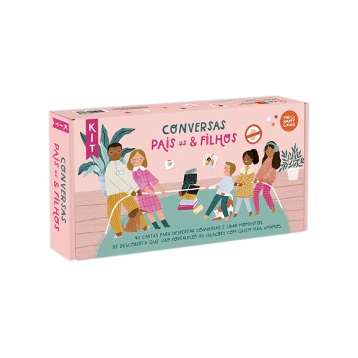 Kit conversas pais & filhos THE HAPPY GANG