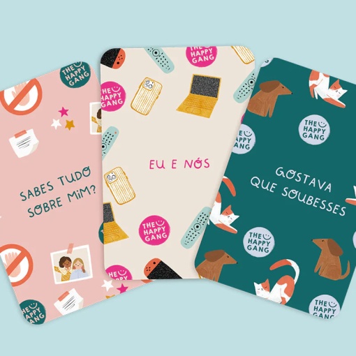 Kit conversas pais & filhos THE HAPPY GANG