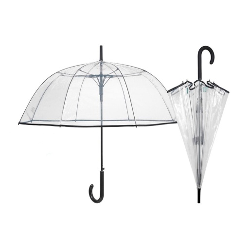Guarda-chuva automático 61cm transparente PERLETTI Dome