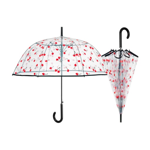 Guarda-chuva automático 61cm cerejas PERLETTI