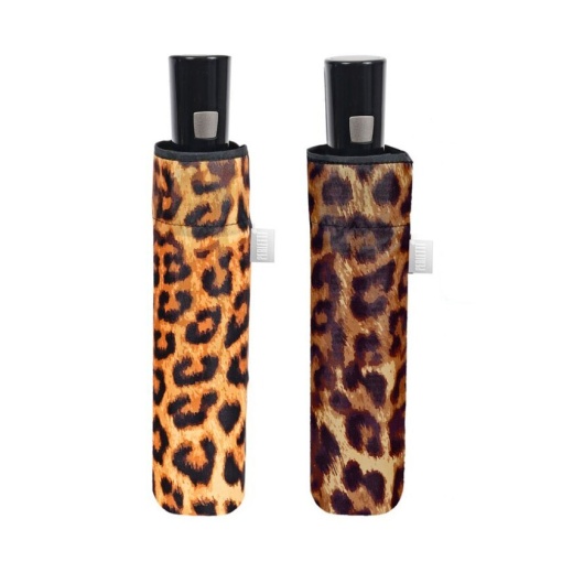 Guarda-chuva de encolher automático 54cm leopardo sortido PERLETTI