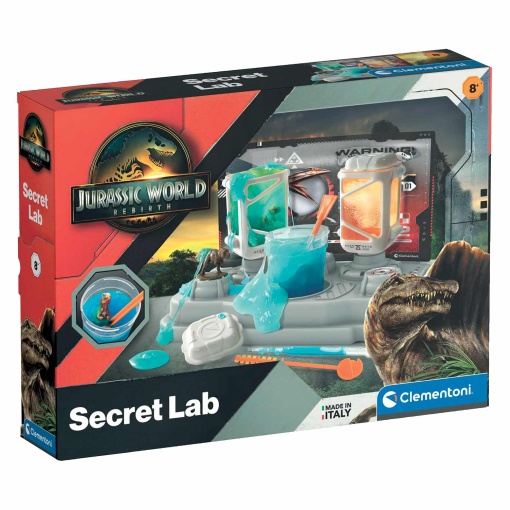 Laboratório de dinossauros CLEMENTONI Jurassic World Rebirth