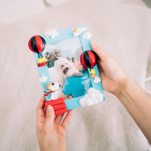 Moldura 3D 10x15cm Snoopy