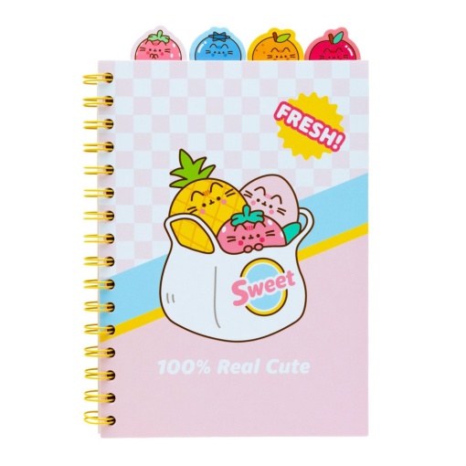 Caderno A5 PUSHEEN Moments pautado 80 folhas 80