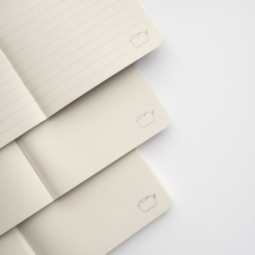 Conjunto 3 cadernos A6 PUSHEEN Moments