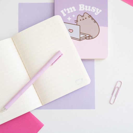 Conjunto 3 cadernos A6 PUSHEEN Moments