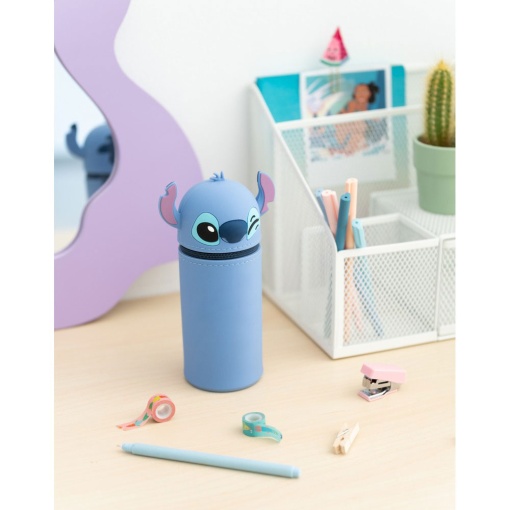 Estojo escolar de silicone 3D DISNEY Stitch Tropical