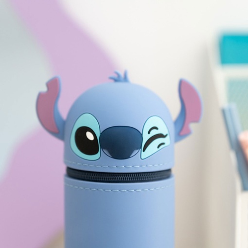 Estojo escolar de silicone 3D DISNEY Stitch Tropical