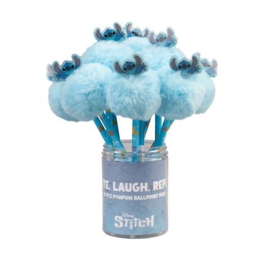Esferográfica com pompom DISNEY Stitch Tropical
