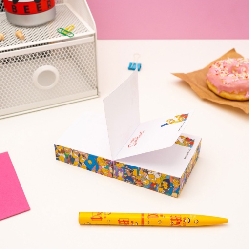 Bloco de notas aderentes THE SIMPSONS 75x75cm