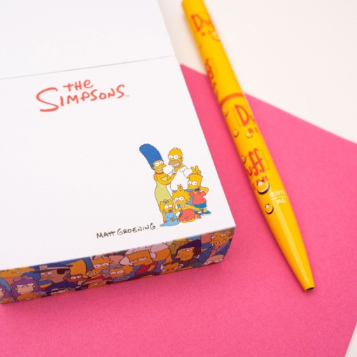 Bloco de notas aderentes THE SIMPSONS 75x75cm