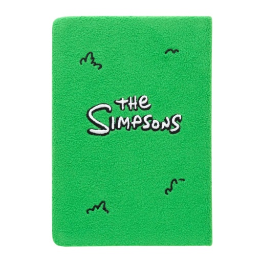 Caderno de pelúcia A5 THE SIMPSONS 96 folhas 100g