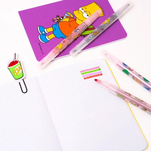 Conjunto escolar THE SIMPSONS 15 peças