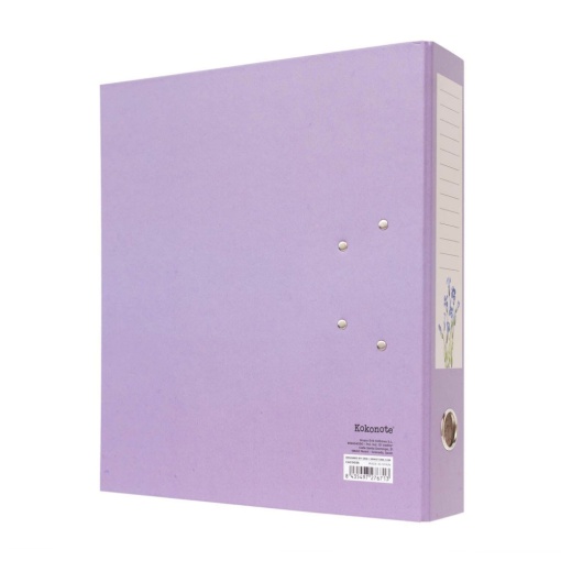 Dossier escolar A4 Wild Flowers lombada larga 2 argolas