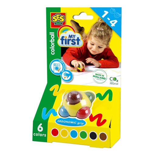 A minha primeira bola de cores SES CREATIVE My First