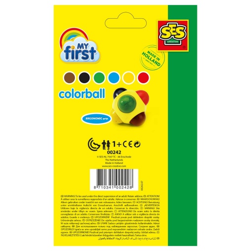 A minha primeira bola de cores SES CREATIVE My First