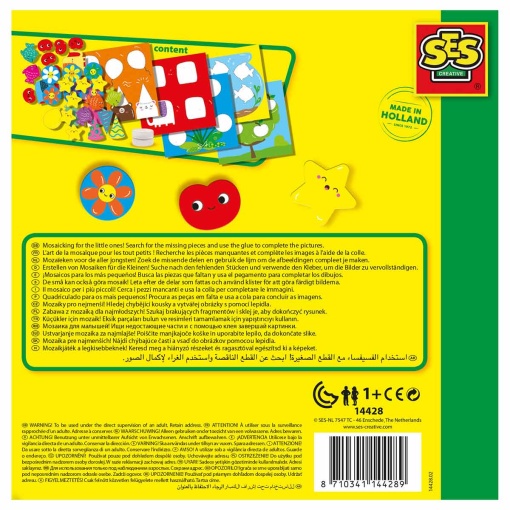 A minha primeira colagem de formas SES CREATIVE My First