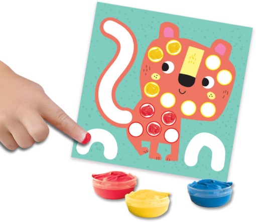 A minha primeira pintura com dedos 3 em 1 SES CREATIVE My First